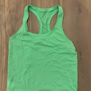 Green Racerback Tank Top